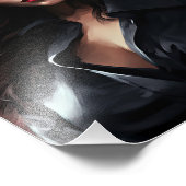 Impression Photo Filles de Gangster Casquettes noirs (Coin)