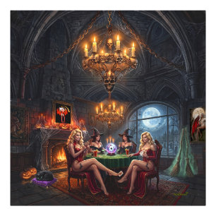 Impression Photo Filles de poker vampires veulent juste s'amuser