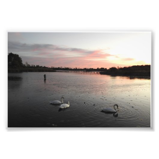 Impression Photo Fin du jour (Devant)