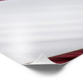 Impression Photo Flag patriotique américain rouge, blanc et bleu (Coin)