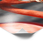 Impression Photo Flamant de la Saint-Valentin (Coin)