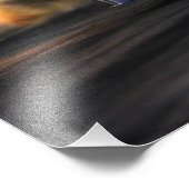 Impression Photo Flamant Funny Voiture Drag Racer Sports (Coin)