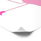 Impression Photo Flamant rose Baby Girl Room Imprimer (2 de 4) (Coin)