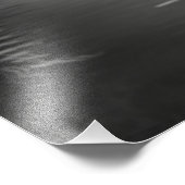 Impression Photo Flamant rose dans une piscine (Coin)