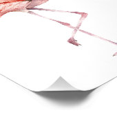 Impression Photo Flamant rose rose (Coin)