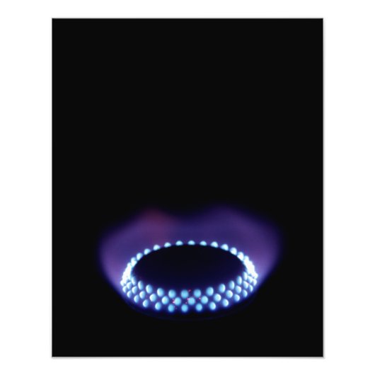 Impression Photo Flamme à gaz (Devant)