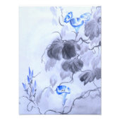 Impression Photo Fleur bleue (Devant)