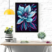 Impression Photo Fleur céleste