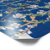 Impression Photo Fleur d'amandes (Indigo) | Van Gogh | (Coin)