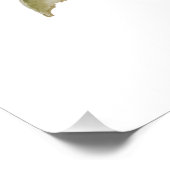 Impression Photo Fleur de coquelicot aquarelle (Coin)