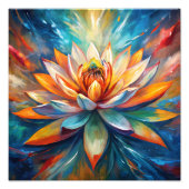 Impression Photo Fleur de Lotus (Devant)