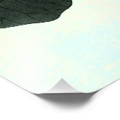 Impression Photo Fleur de Lotus, Art vintage japonais (Coin)