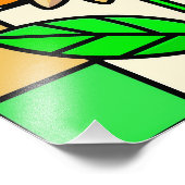 Impression Photo Fleur de verre tendu (Coin)