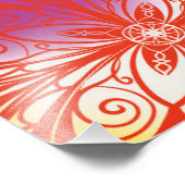 Impression Photo Fleur de vie mandala zen (Coin)