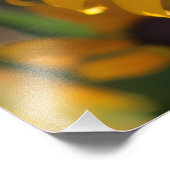 Impression Photo fleur jaune (Coin)