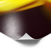 Impression Photo Fleur jaune (Coin)