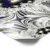 Impression Photo Fleur noire (Coin)