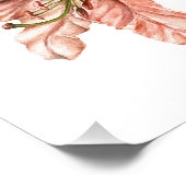 Impression Photo Fleur rose Lily (Coin)