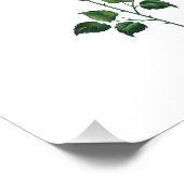 Impression Photo Fleur rose noire (Coin)