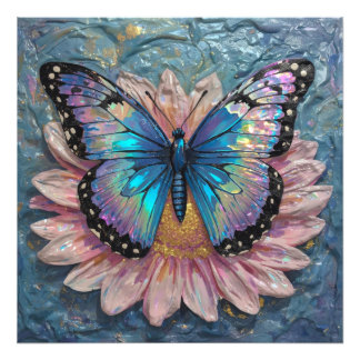 Impression Photo Fleur sereine immergée dans une couleur riche