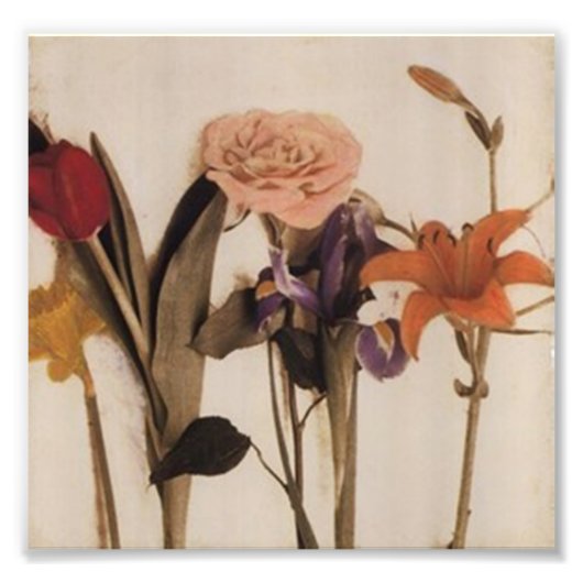 Impression Photo fleurs (Devant)