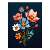Impression Photo Fleurs Abstraites (Devant)