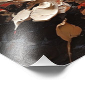Impression Photo Fleurs Abstraites en fleurs (Coin)