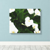 Impression photo Fleurs blanches (Insitu (Plancher de Bois))