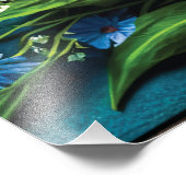 Impression Photo Fleurs colorées (Coin)