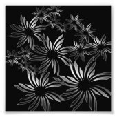 Impression Photo Fleurs d'argent (Devant)