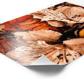 Impression Photo fleurs d'automne (Coin)