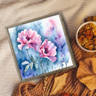 Impression Photo Fleurs de flush : une aquarelle délicate