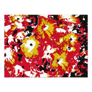 IMPRESSION PHOTO FLEURS DE PETUNIA