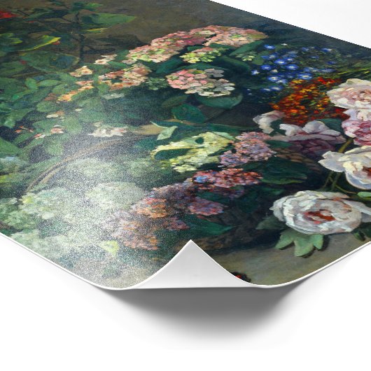 Impression Photo Fleurs de printemps Monet (Coin)