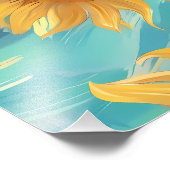 Impression Photo Fleurs de soleil (Coin)