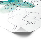 Impression Photo Fleurs d'eau Imprimer (Coin)