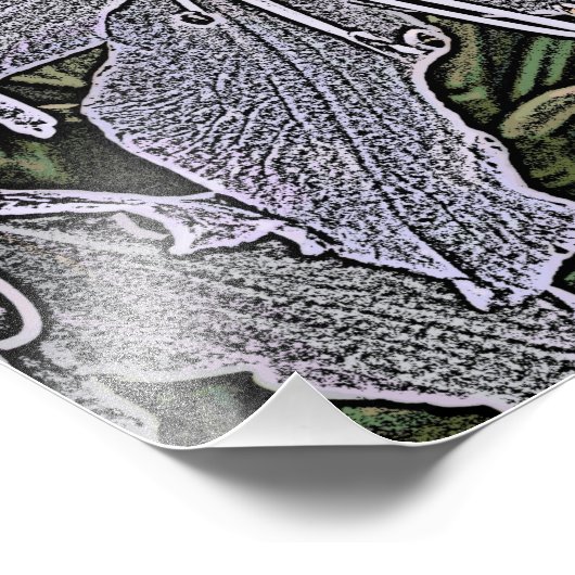 IMPRESSION PHOTO FLEURS RHODODENDRON (Coin)