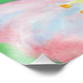 Impression Photo Fleurs roses sauvages (Coin)