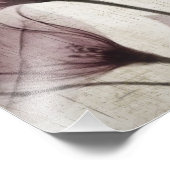 Impression Photo Fleurs X-Ray Vintages trois roses (Coin)