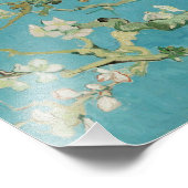 Impression Photo Floraisons d'amandiers par Vincent van Gogh (Coin)