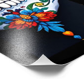 Impression Photo Floral Sugar Skull (Coin)