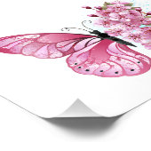 Impression Photo Flower Butterfly (Coin)