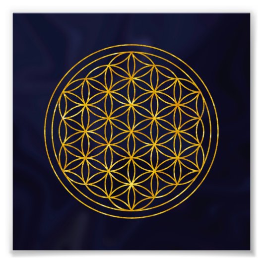 Impression Photo flower of life (Devant)