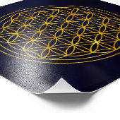 Impression Photo flower of life (Coin)