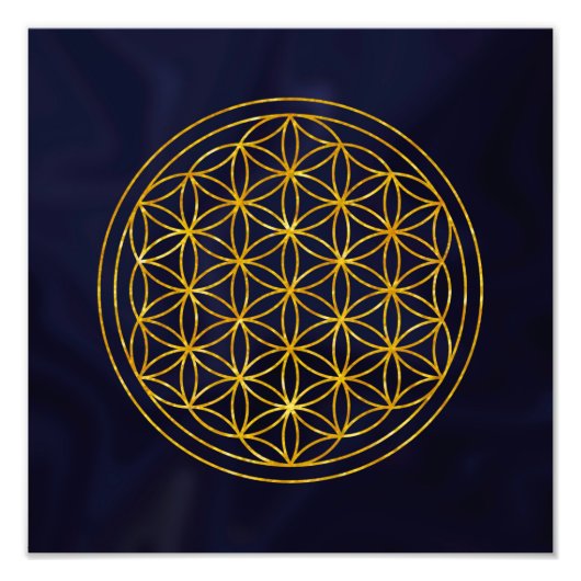 Impression Photo flower of life (Devant)