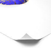 Impression Photo Flower Sapphire Butterfly (Coin)