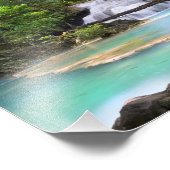 Impression Photo Flux dans la forêt tropicale (Coin)