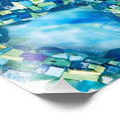 Impression Photo Flux de vie Mosaïque de médias mixtes (Coin)