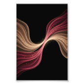 Impression Photo Flux Éternel d'Amour — Art Romantique Abstrait (Devant)