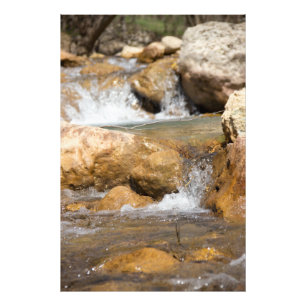 Impression Photo Flux orageux au printemps